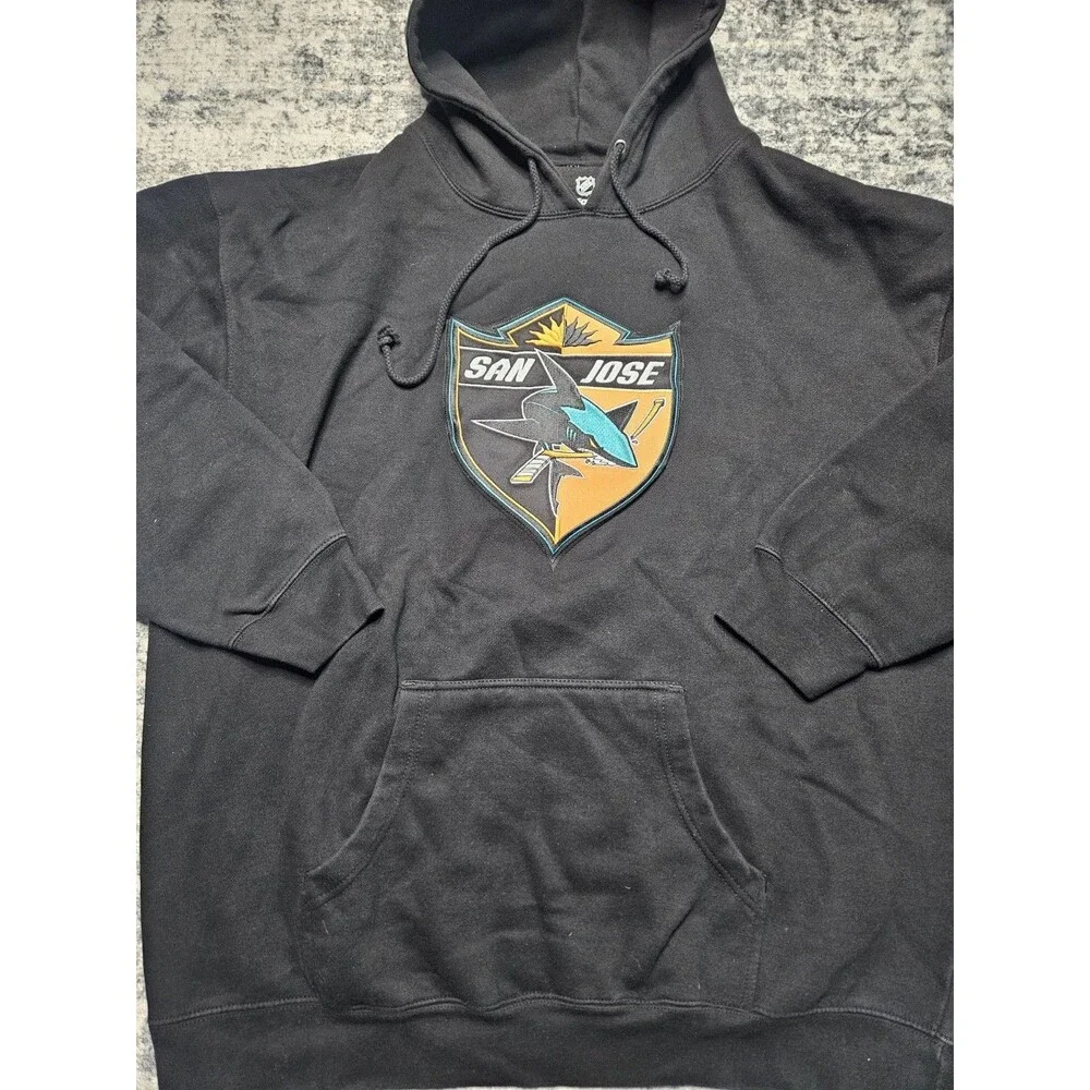 San Jose Sharks Fanatics Player Hoodie #49 Black Size 3XL NHL Hockey